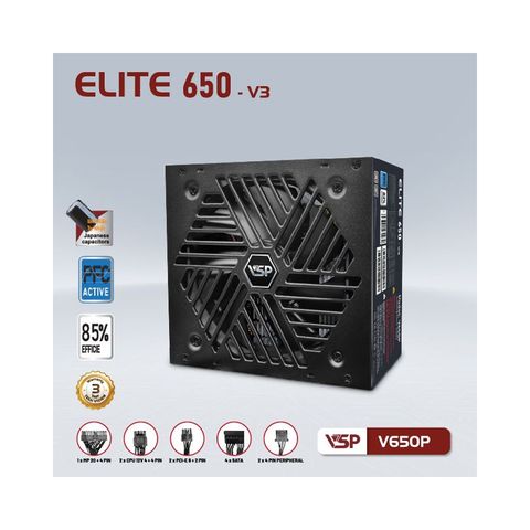 Nguồn VSP Elite V650P-V3