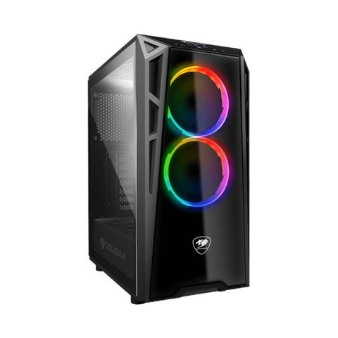 Vỏ Case Cougar Turret Rgb – Mid Tower – 2 Fcb Rgb Fans