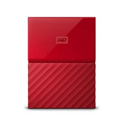  Hdd Wd My Passport Portable External Red 3Tb Usb 3.0 