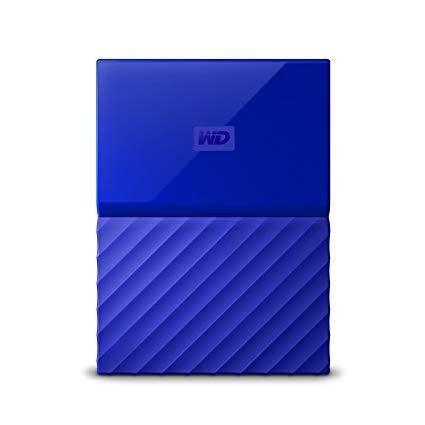 Hdd Wd My Passport Portable External Blue 1Tb Usb 3.0
