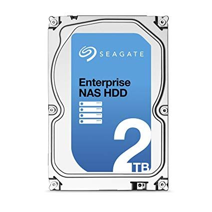 Hdd Seagate Enterprise Nas 2Tb 3.5” + Rescue St2000Vn0011