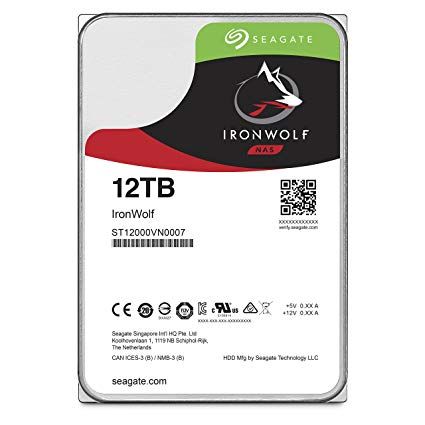 Hdd Seagate Ironwolf Nas 12Tb 3.5