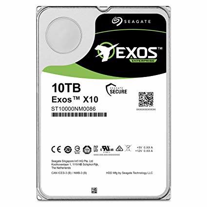 HDD SEAGATE EXOS X10 10TB 3.5’’ SAS 12GB/S ST10000NM0096