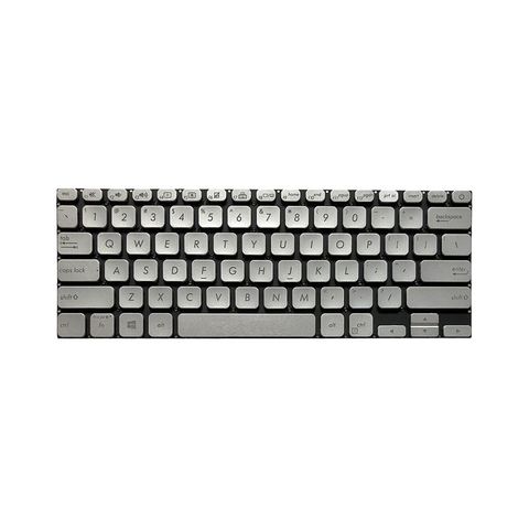 Bàn Phím Laptop Asus S330 Led Màu Bạc
