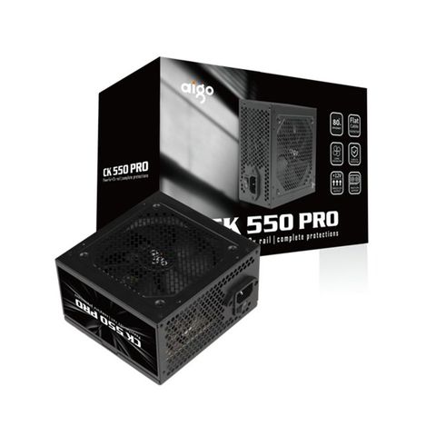 Nguồn máy tính AIGO CK550 PRO 80+ EFICIENCY - 550W