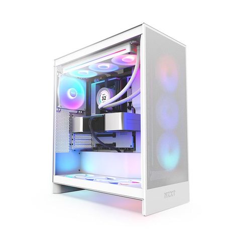 Vỏ máy tính NZXT H7 2024 FLOW RGB WHITE