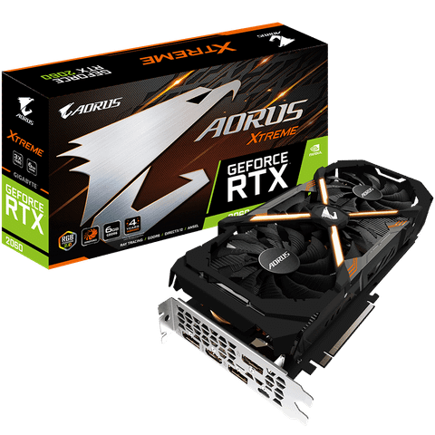 GIGABYTE AORUS GeForce RTX 2060 XTREME 6G