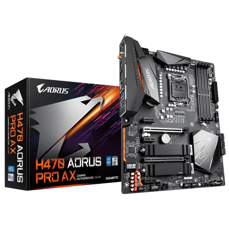 Mainboard GIGABYTE H470 AORUS PRO AX