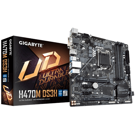 Mainboard GIGABYTE H470M DS3H