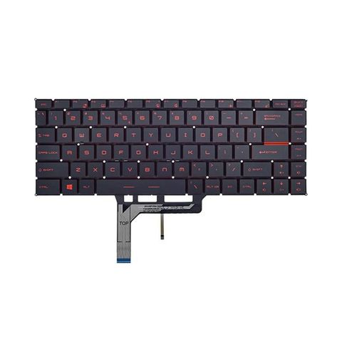 Bàn Phím Laptop MSI GF66/GL66 Led Trắng