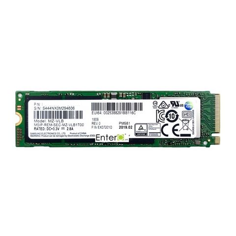 Ssd Samsung 512Gb Pm981 Nvme M.2 Pcie Gen 3 X 4