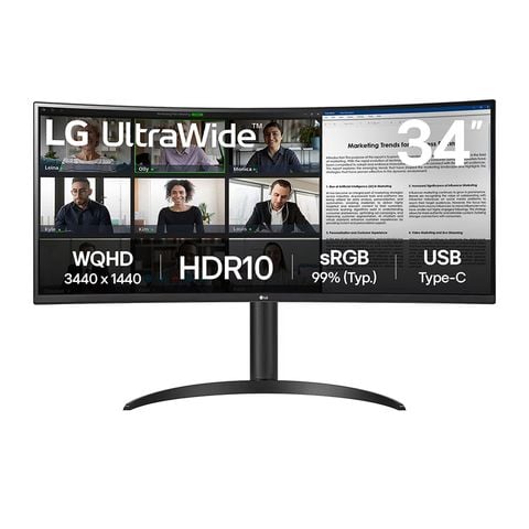 Màn Hình LG UltraWide 34WR55QK-B