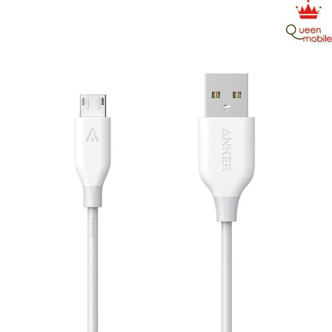 Dây Cáp Sạc Micro USB Anker PowerLine 0.9m - A8132