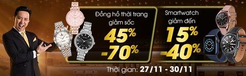 Đồng hồ chính hãng giá tốt, có trả góp | Giảm đến 45%