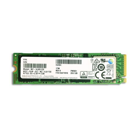 Ssd Samsung 256Gb Pm981 Nvme M.2 Pcie Gen 3 X 4