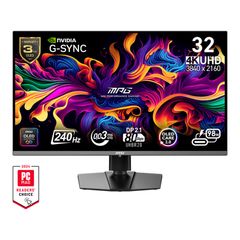  Màn hình MSI MPG 322URX QD-OLED (31.5 inch/UHD/QD OLED/240Hz/0.03ms/USB-C 98W) 