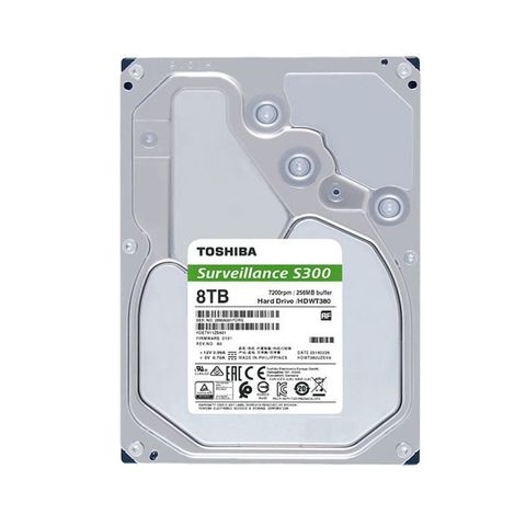 Ổ Cứng HDD Toshiba Camera S300 8TB 3.5 inch HDWT380UZSVA