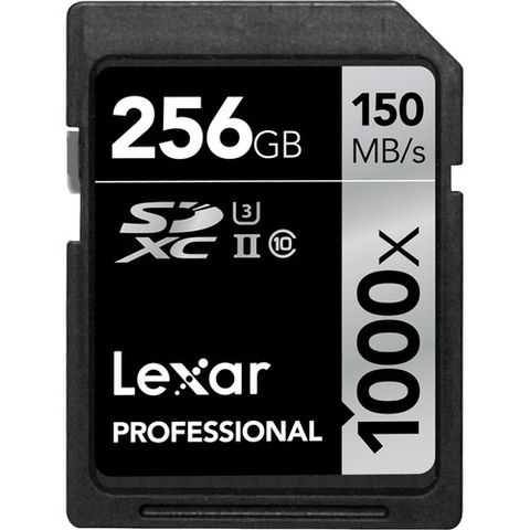 Lexar® Professional 1000X Sdhc™/Sdxc™ Uhs-Ii Cards 256Gb