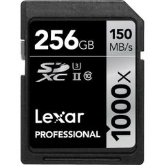  Lexar® Professional 1000X Sdhc™/Sdxc™ Uhs-Ii Cards 256Gb 