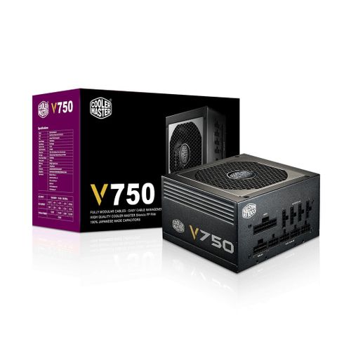 NGUỒN COOLER MASTER V750 GOLD – 750W – 80 PLUS GOLD – MODULAR