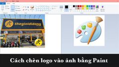  Cách chèn logo vào ảnh bằng Paint nhanh, đơn giản, chi tiết 