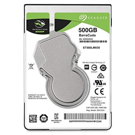 Hdd Seagate Barracuda Hard Drive 500 Gb 2,5” St500Lm030