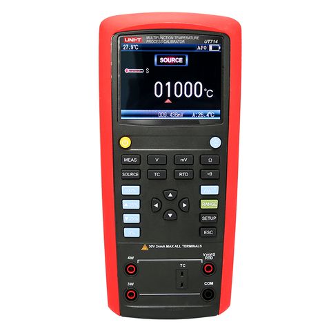 Máy hiệu chuẩn nhiệt độ quá trình đa năng UNI-T UT714 (R,S,K,E,J,T,N,B,L,U)