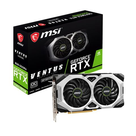 Vga Rtx 2060 Super Ventus Gp Oc Msi 8Gb Gddr6