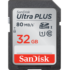  Sandisk Ultra Plus Sdhc/Sdxc Memory Card 32 Gb 