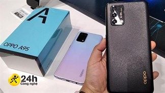 Cấu hình OPPO A95 4G: Trang bị chip Snapdragon, màn hình có độ bao phủ màu cao, camera ngon và có pin lớn