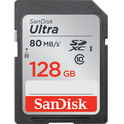 Sandisk Ultra Sdhc/Sdxc Memory Card 128 Gb