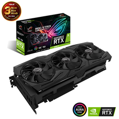  Card màn hình ASUS ROG STRIX RTX2080 Ti O11G GAMING ép xung sẵn O11G GDDR6 HDMI DP 1.4 USB Type-C Aura Sync 