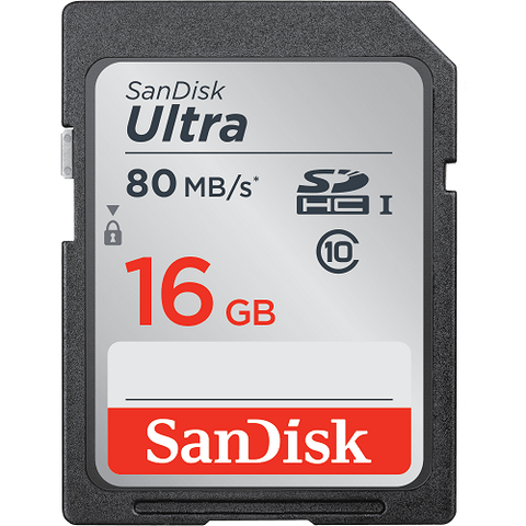 Sandisk Ultra Sdhc/Sdxc Memory Card 16 Gb