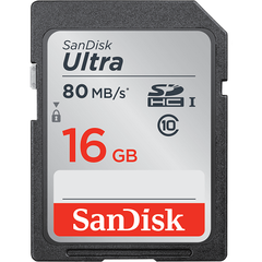  Sandisk Ultra Sdhc/Sdxc Memory Card 16 Gb 