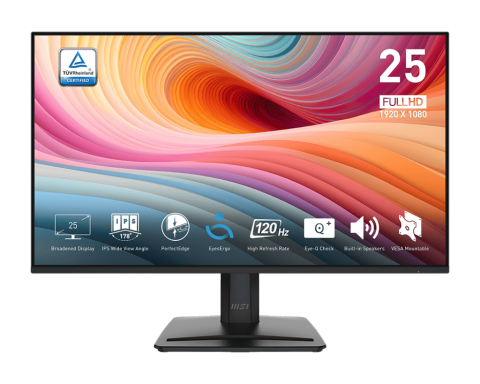 Màn hình MSI Pro MP251 E2 (24.5 IPS/FullHD/120Hz/1ms MPRT/99% sRGB)