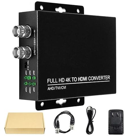 Bộ chuyển BNC TVI CVI AHD sang HDMI WANLUTECH