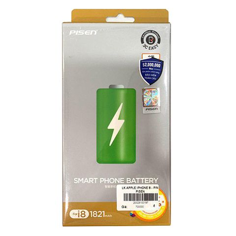 Thay pin iPhone 8 chính hãng Pisen