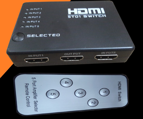 Data HDMI 5.1 (1 CPU ra 5 màn hình) có remote