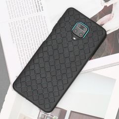  Ốp lưng Redmi Note 9s/ Note 9 Pro nhựa dẻo Woven OSMIA Đen 