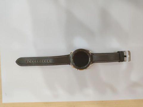 Samsung Galaxy Watch 3 R850, 41mm thép bạc dây da đen