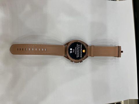 Samsung Galaxy Watch 3 R850, 41mm thép vàng dây da hồng