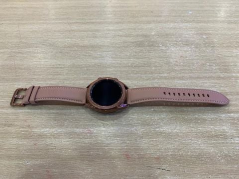 Samsung Galaxy Watch 3 R850, 41mm thép vàng dây da hồng
