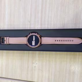 Samsung Galaxy Watch 3 41mm thép vàng dây da hồng