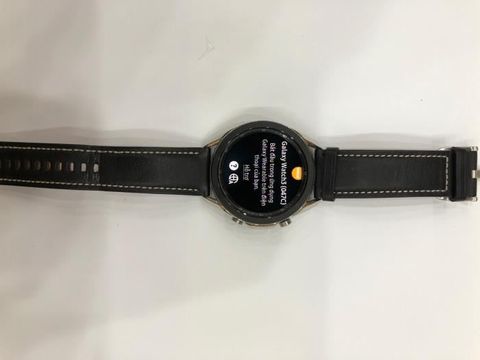 Samsung Galaxy Watch 3 R840, 45mm thép bạc dây da đen