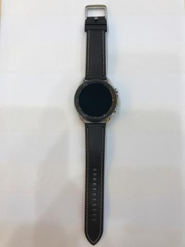 Samsung Galaxy Watch 3 R840, 45mm thép bạc dây da đen