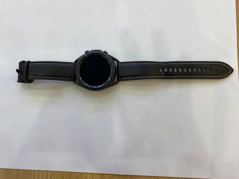 Samsung Galaxy Watch 3 R840, 45mm thép đen dây da đen