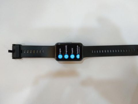 Huawei Watch fit, 46mm dây silicone đen