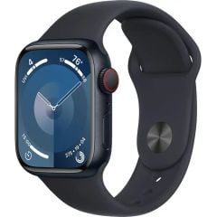  Apple Watch Series 9 GPS + Cellular 41mm Viền nhôm Dây cao su (Xanh đen) 