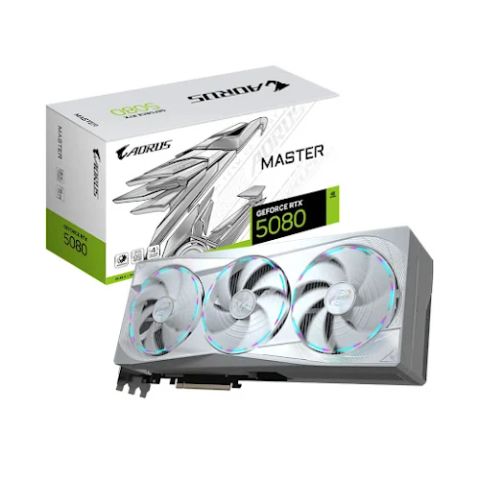 Card màn hình GIGABYTE AORUS GeForce RTX™ 5080 MASTER