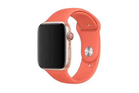 Dây đeo Apple Watch 44mm cao su Clementine